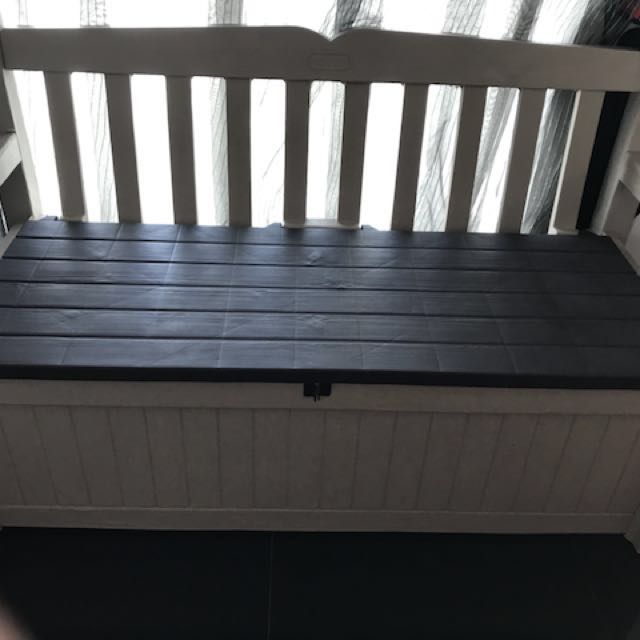 Keter Eden Garden Storage Bench Furniture Tables Chairs On Carousell