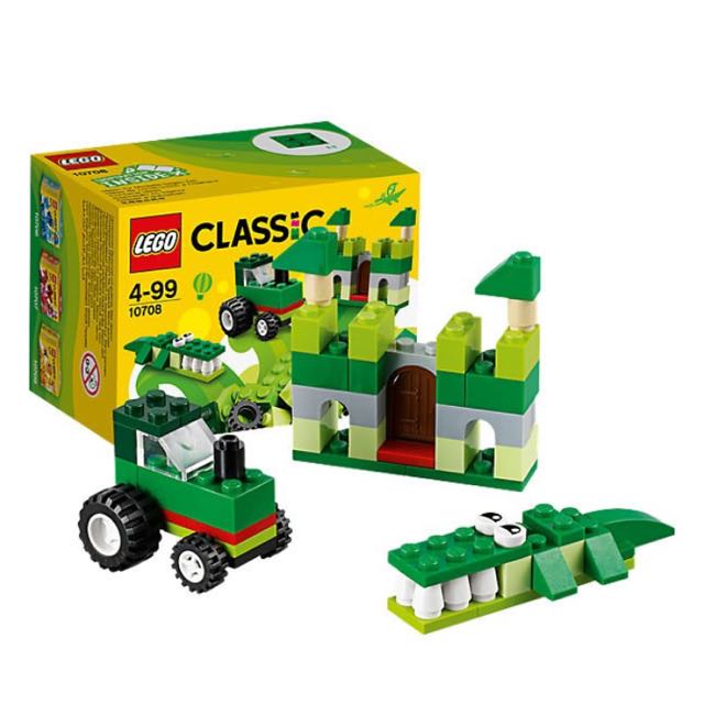 lego classic green creativity box 10708