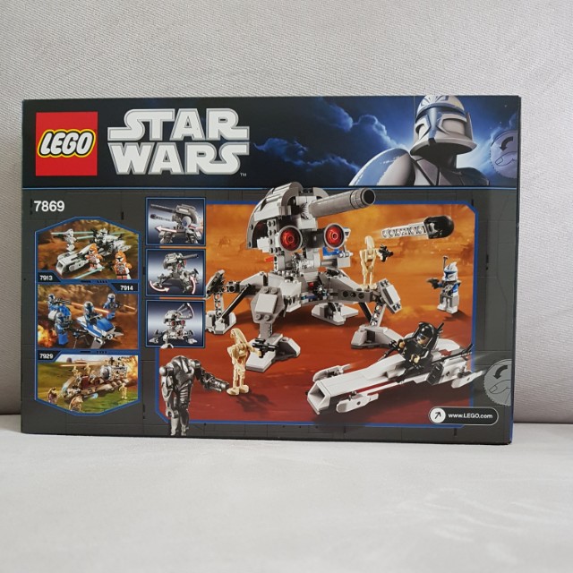 Lego Star Wars Battle for Geonosis Retired Set 7869 Hobbies Toys Toys Games on Carousell