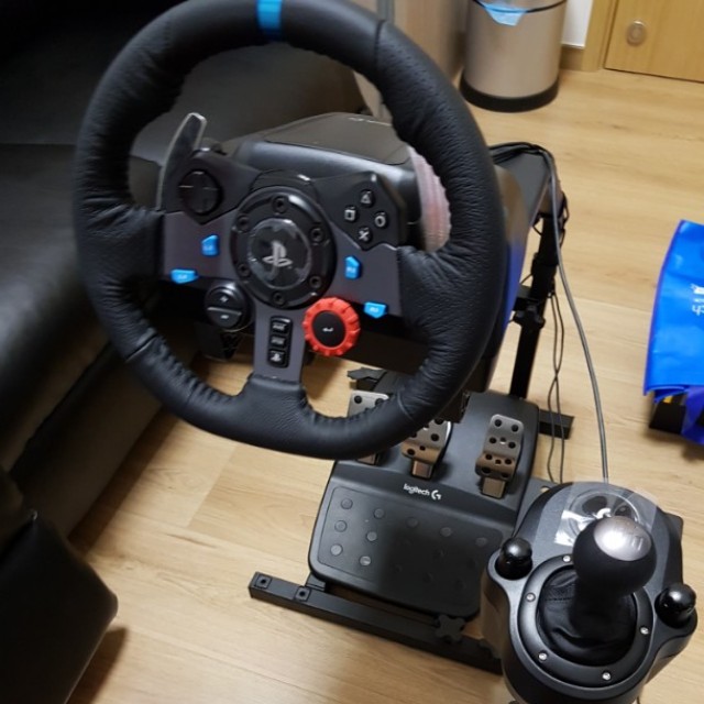 Logitech G29 Racing Wheel + shifter, Video Gaming, Gaming Accessories ...