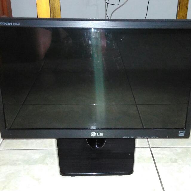 Monitor LG FLATRON E1942., Elektronik, Komputer, Desktop di Carousell