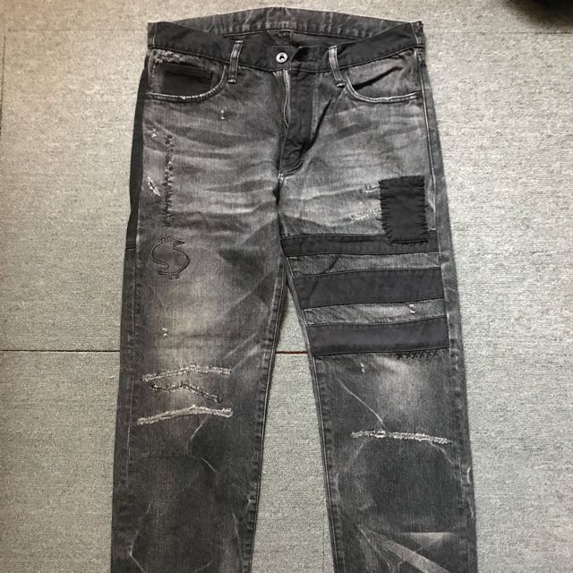 Black icon jeans sale