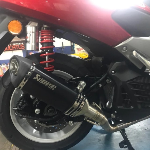 akrapovic pipe for nmax
