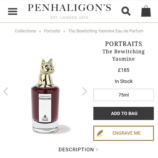 Penhaligon's hotsell bewitching yasmine