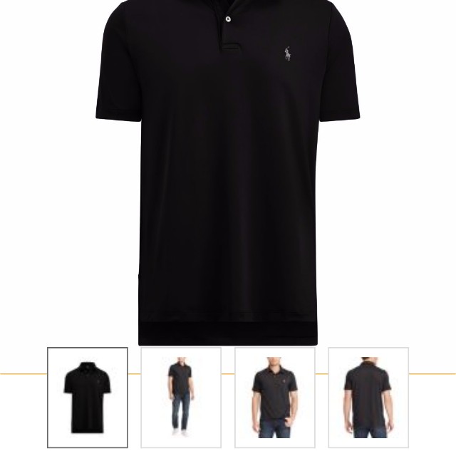 ralph lauren performance lisle polo shirt