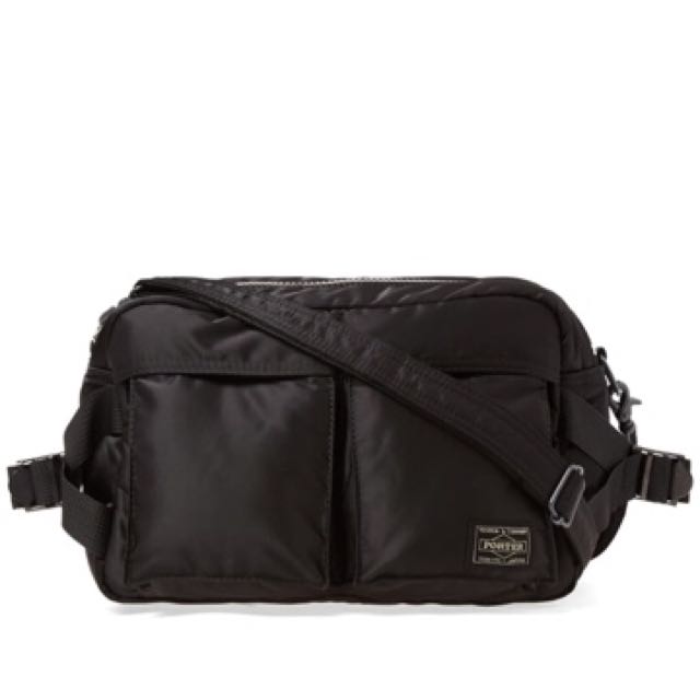 Porter-Yoshida & Co. x Paul Smith Two Way Waist Bag Black & Orange