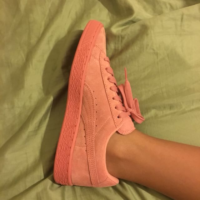 Puma shop suede salmon