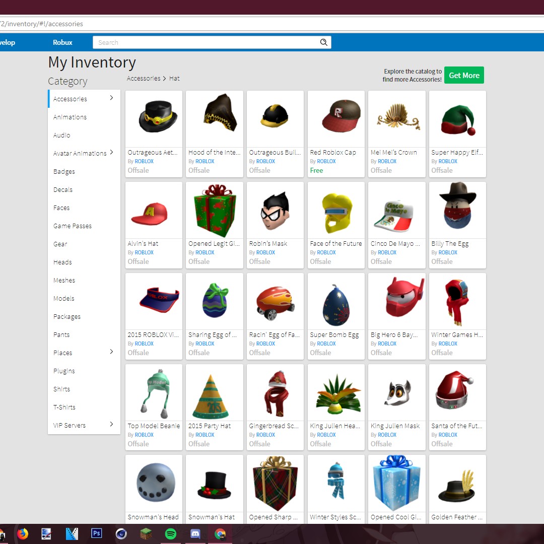 Roblox Account Video Gaming Video Game Consoles Others On Carousell - alvin hat roblox