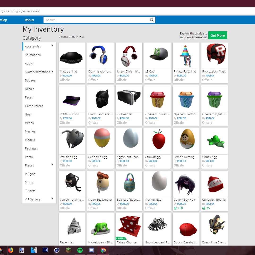 Roblox Account Toys Games Video Gaming Gaming Accessories On - best roblox account on carousell
