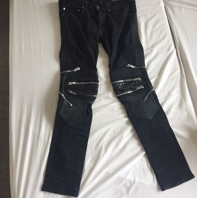 slp biker jeans
