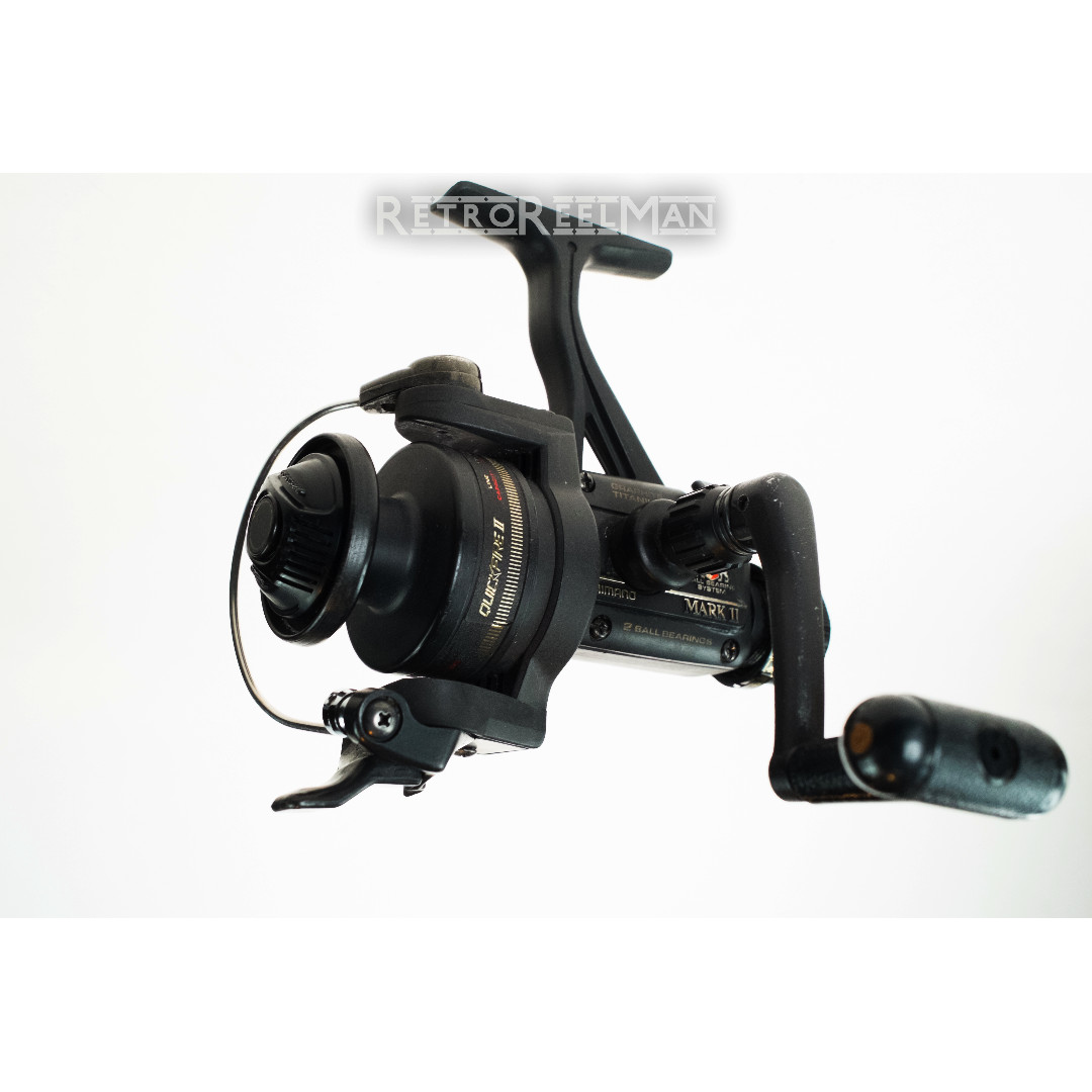 Shimano Mark II Quickfire II Rear Drag Spinning Reel Made in JAPAN, Sports  Equipment, Fishing on Carousell