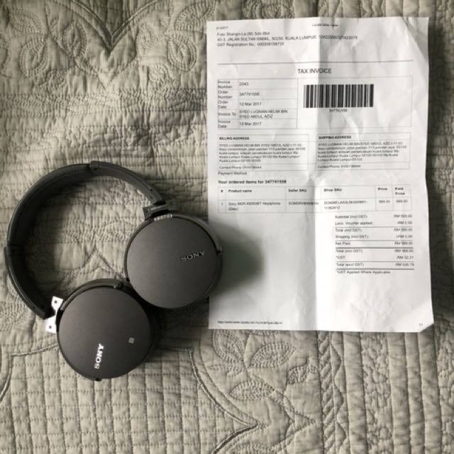SONY MDR950BT WIRELESS