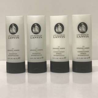 Lanvin Shampoo and conditional ( travel size ) 45ml