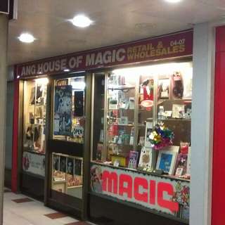 More magic tricks at the shop