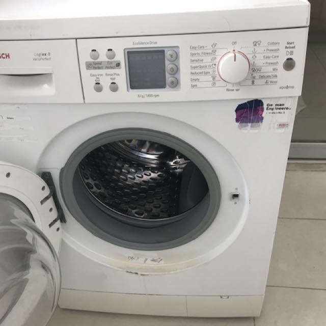Bosch Logixx8 Washing Machine, TV & Home Appliances, Washing Machines