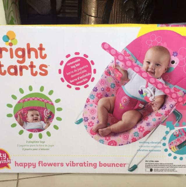 bright starts bouncer vibrating