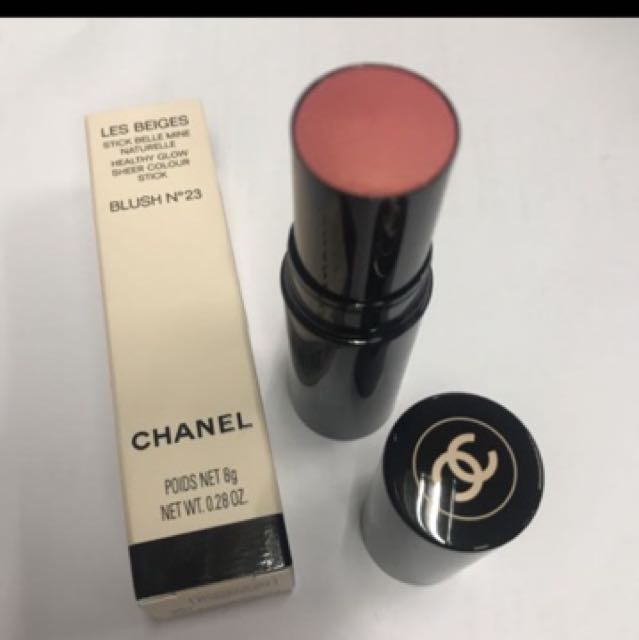 Chanel Lea beiges healthy glow sheer color stick Blush no.23 胭脂
