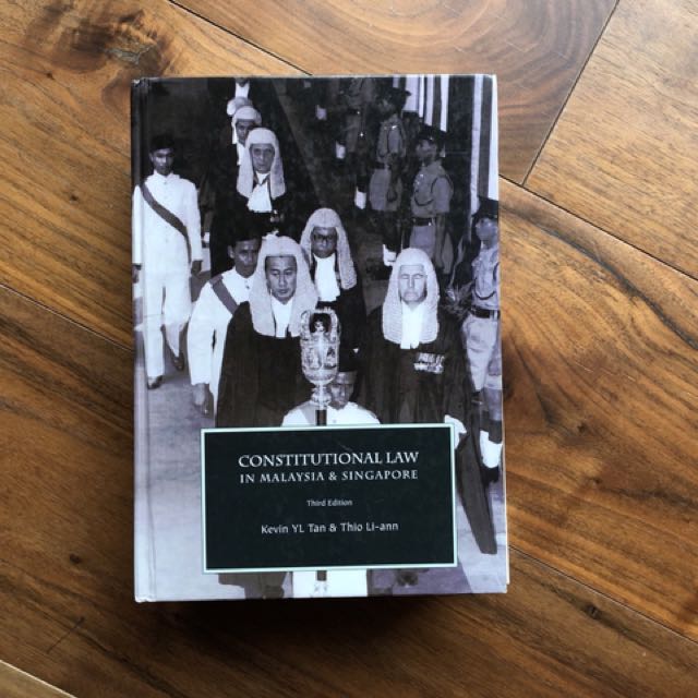 Constitutional Law In Malaysia Singapore Books Stationery Textbooks On Carousell