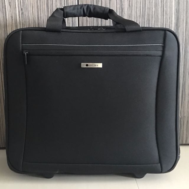 Delsey Cabin Trolley Boardcase Pc Protection Men S Fashion Bags Wallets On Carou Delsey Cabin Trolley Boardcase Pc