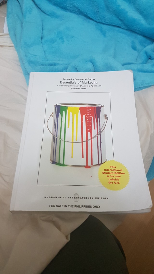 Essentials Of Marketing A Marketing Strategy Planning Approach 14th Edition Textbooks On Carousell