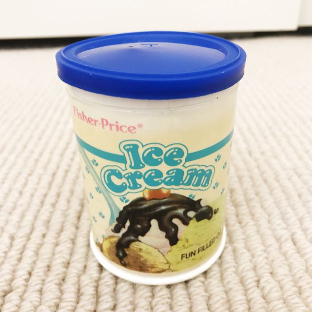 FISHER PRICE Vintage Play Food Ice Cream, Babies & Kids, Infant