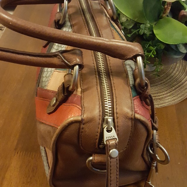 Fossil Vintage Handbag & Wallet Set - Etsy