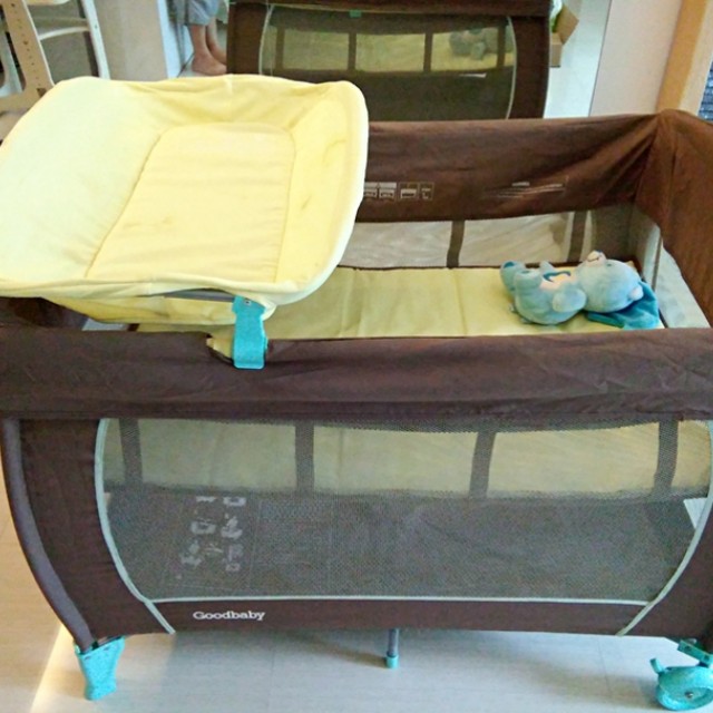 GoodBaby 2in1 Travel Cot and Playpen, Babies & Kids, Baby Nursery