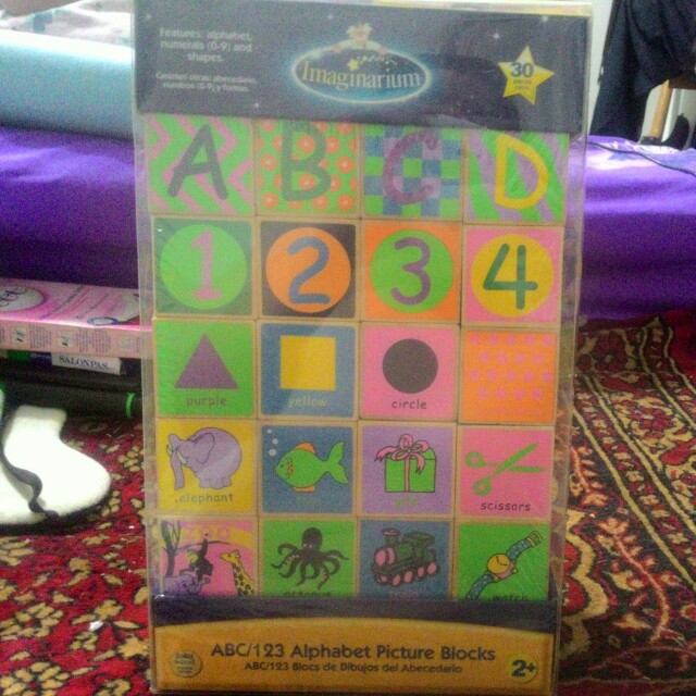 Imaginarium clearance alphabet blocks