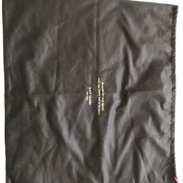 kate spade dust bag