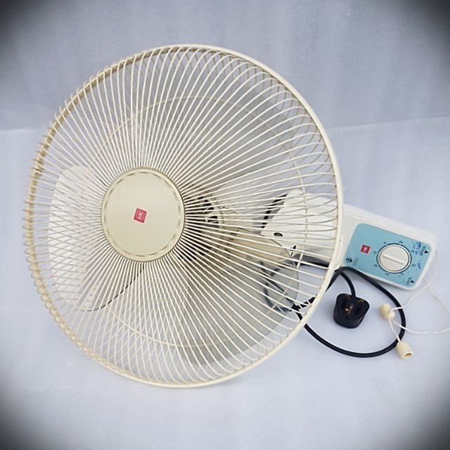 Kdk Wall Fan 16 Inch Pull String Type Cream Colour Home Appliances On Carousell