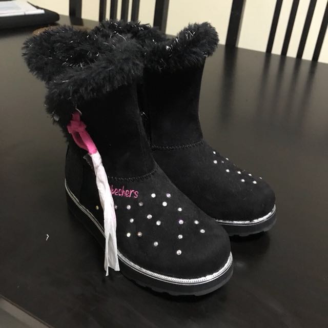 Skechers best sale led bootie