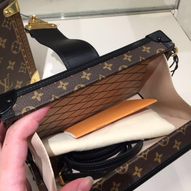 LV Petite Malle Monogram, Luxury, Bags & Wallets on Carousell