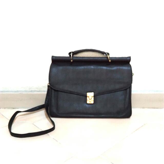 marks and spencer leather briefcase