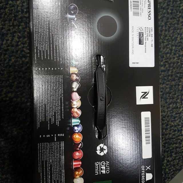 Nespresso Pixie Electric Titan with Warranty, TV & Home Appliances