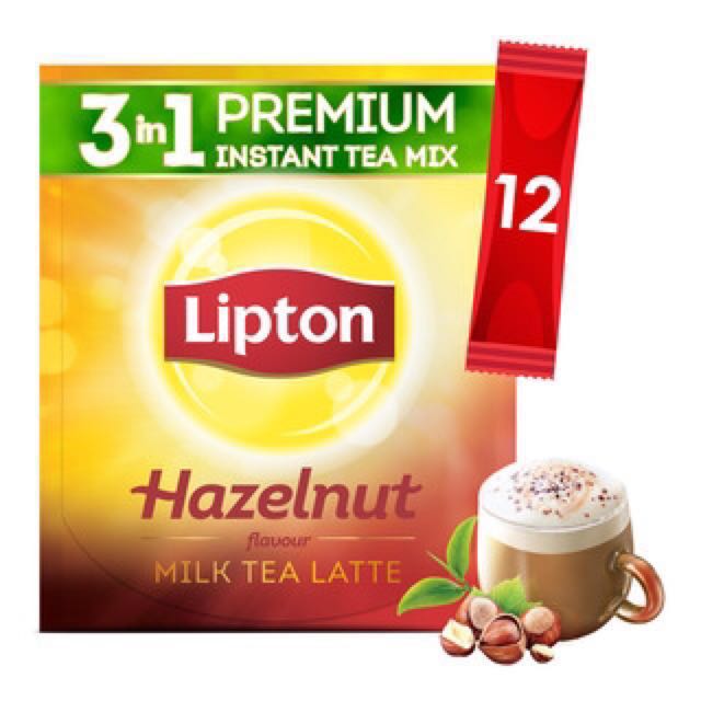 [NEW] Lipton Hazelnut Milk Tea Latte (3in1 Premium), Food & Drinks