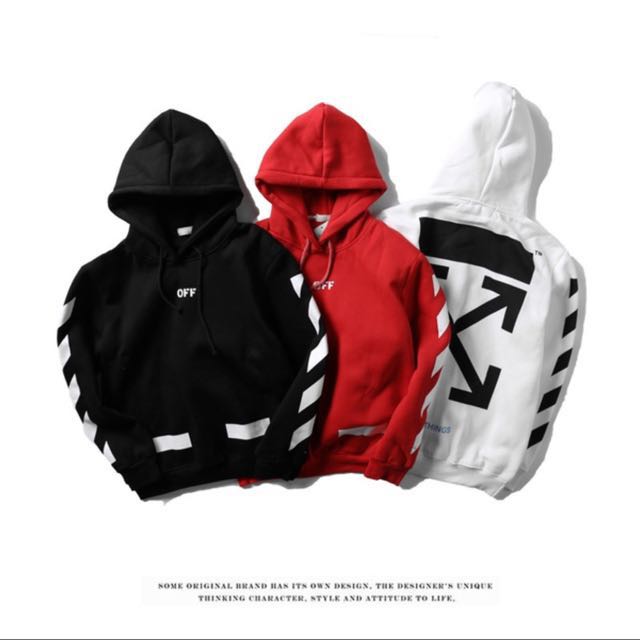 diagonal arrows hoodie