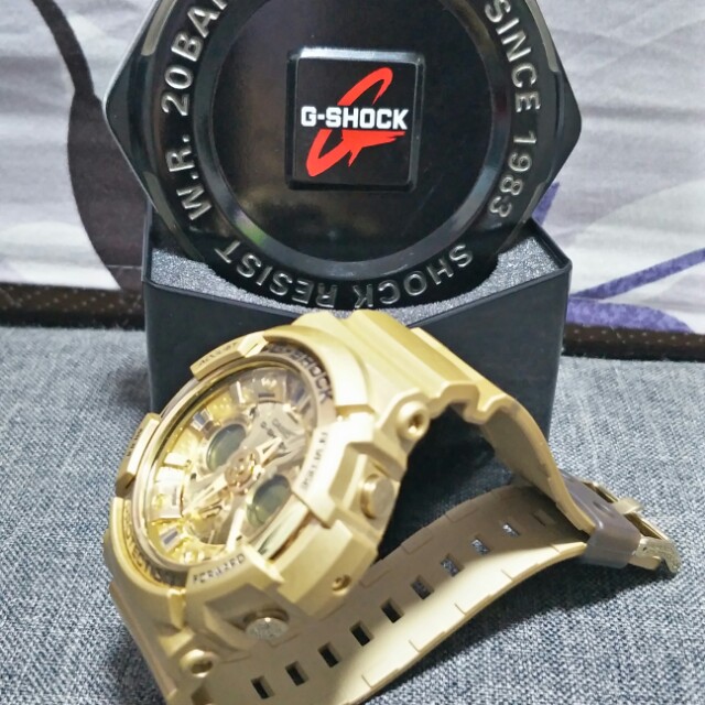 G shock gold original hot sale