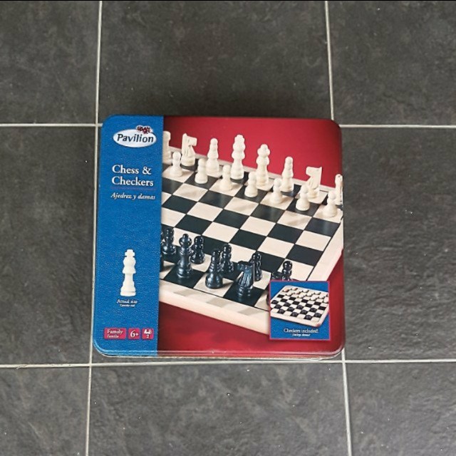 pavilion checkers board game