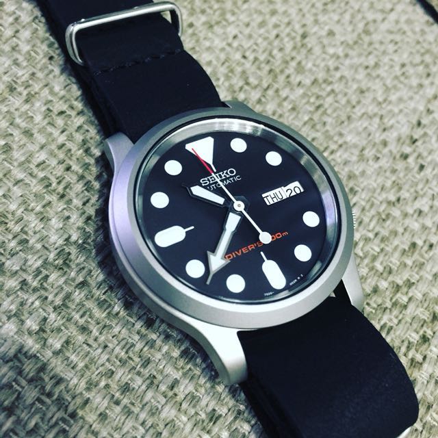 SEIKO RETRO MOD 38MM AUTOMATIC WATCH, Men's Fashion, Watches & Accessories,  Watches on Carousell