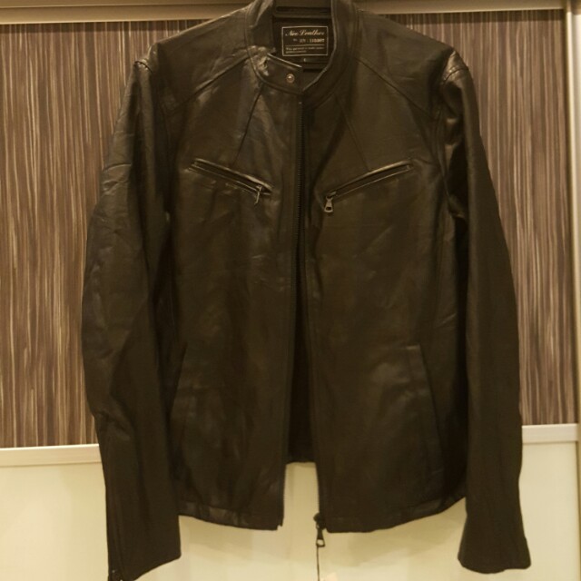 Uniqlo Neo Leather Jacket, Men's 