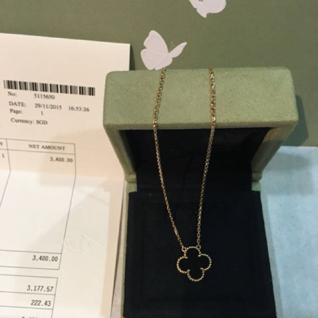 van cleef & arpels necklace price