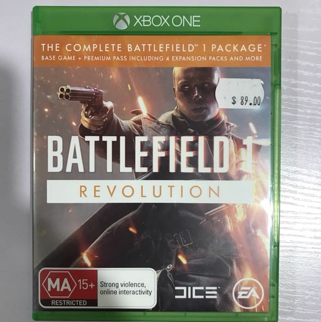 Xbox One Battlefield 1 Revolution Toys Games Video Gaming Video Games On Carousell