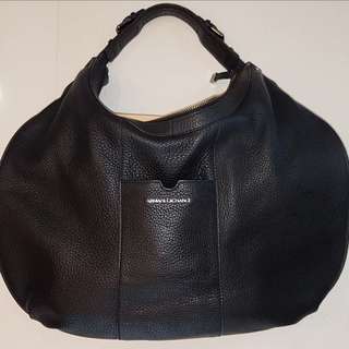 Armani Exchange Calf Leather Bag