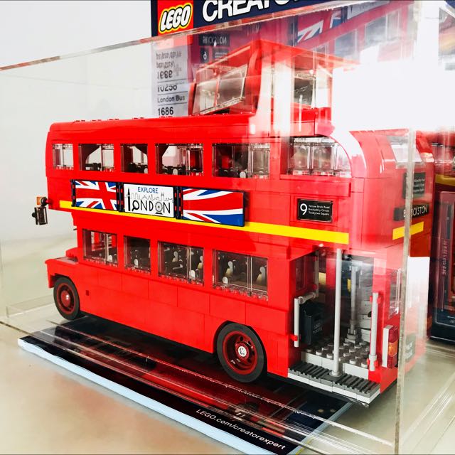 Acrylic Display Case Lego 10258 London Bus Hobbies Toys Toys