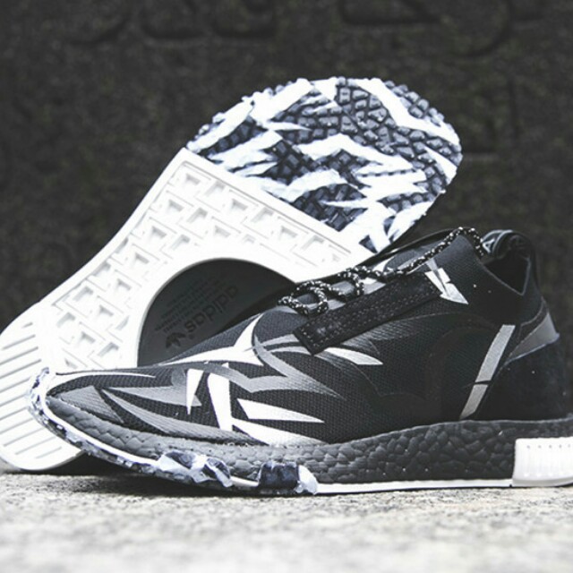 Adidas Consortium x Juice Alienegra Clot Nmd Racer Men s Fashion Footwear Sneakers on Carousell
