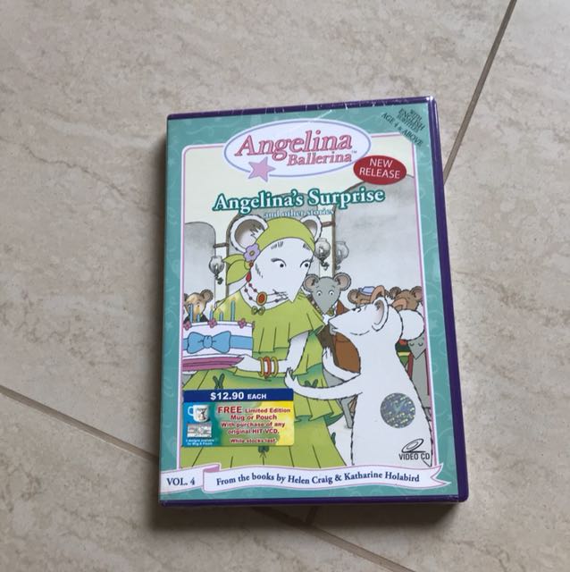 Angelina Ballerina Angelina S Surprise Vcd Music Media Cds Dvds Other Media On Carousell