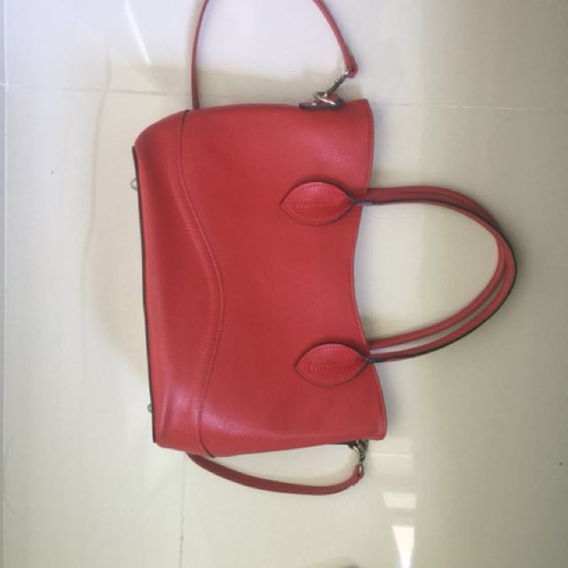 Anna Luchini Italy RED, Women's Fashion, Bags & Wallets, Cross-body ...