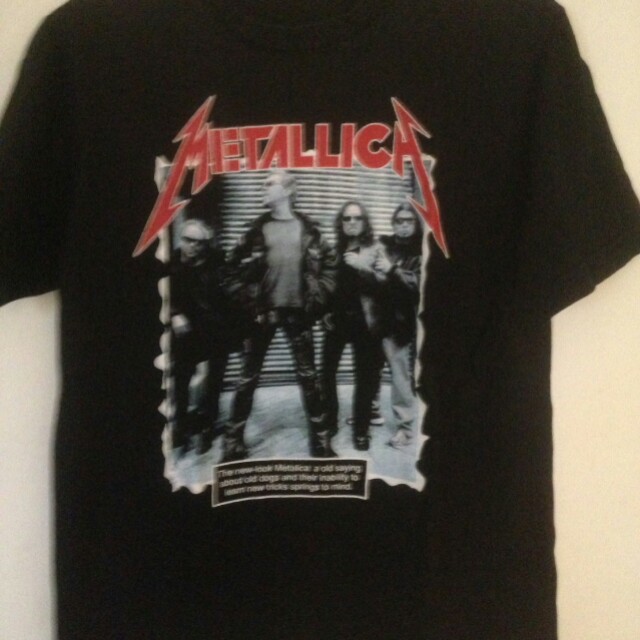 Baju Kaos Metallica Second Mulus Men S Fashion Men S Clothes