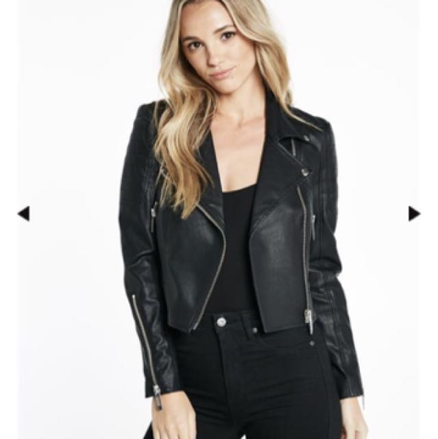 Bardot kora biker jacket store