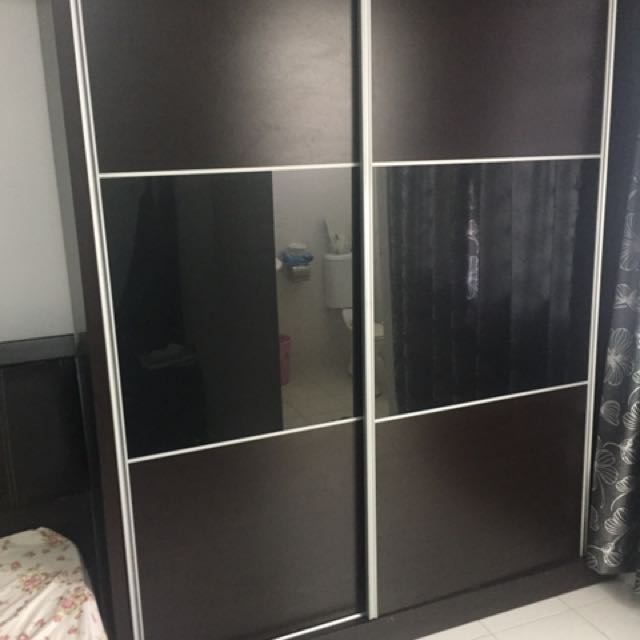 Bed set (Category: Bed Frames & Mattresses) located in Sungai Buloh. Submitted by beepixie (Listing ID 150970727, Image 2). Description: Reasons for selling : lm moving out . Arrange your own transport . Can buy one item separately . Negotiable free mattress .